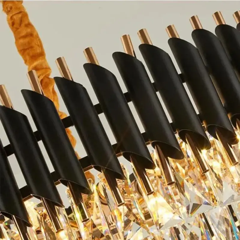Previzualizare 3: Candelabru Sahar 5x E14 Diametru 36cm Auriu Negru