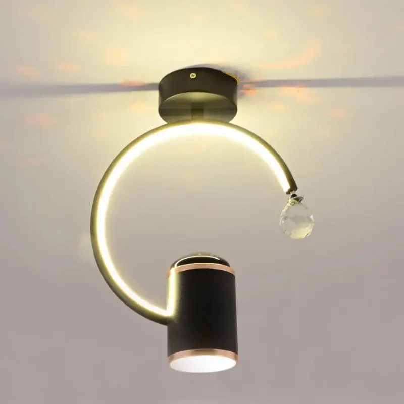 Previzualizare 3: Lustra LED KENYA 34W, lumina Rece/Calda/Neutra, Negru