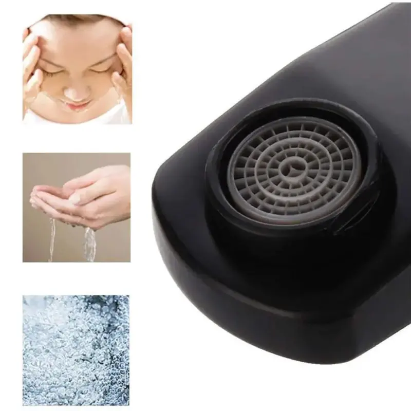 Previzualizare 2: Baterie Lavoar MP009BK, Inox Negru, Racord & Suport inclus