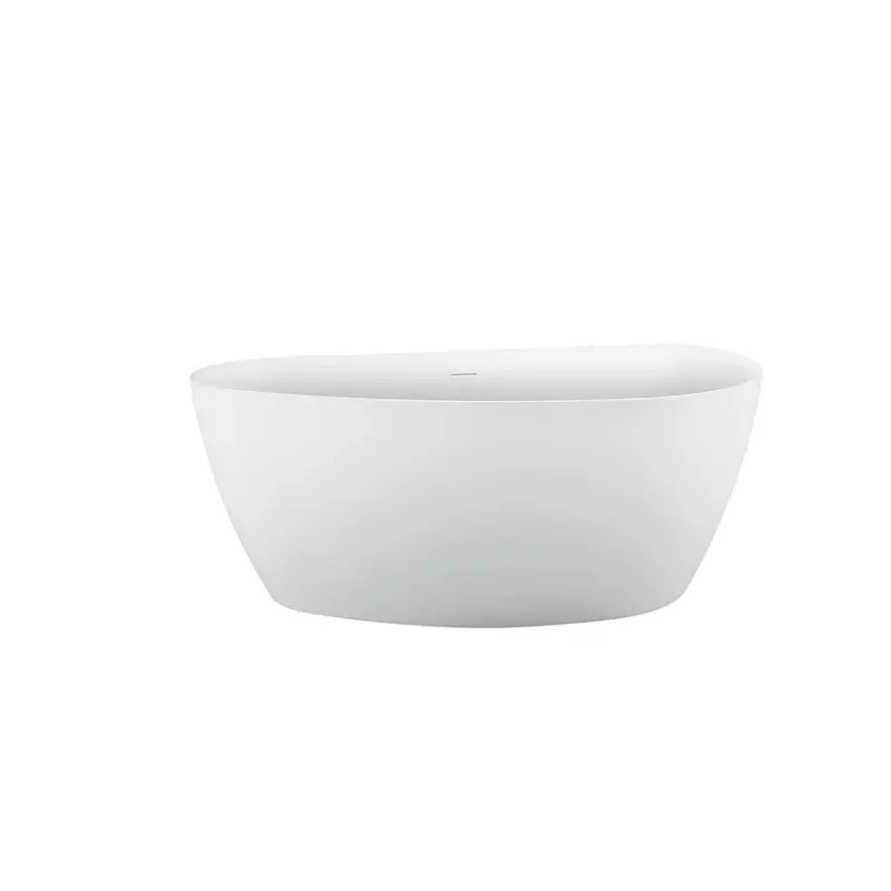 Previzualizare 2: Cada Freestanding, Semi-ovala, Acril, Alba, 150×72×60 Cm