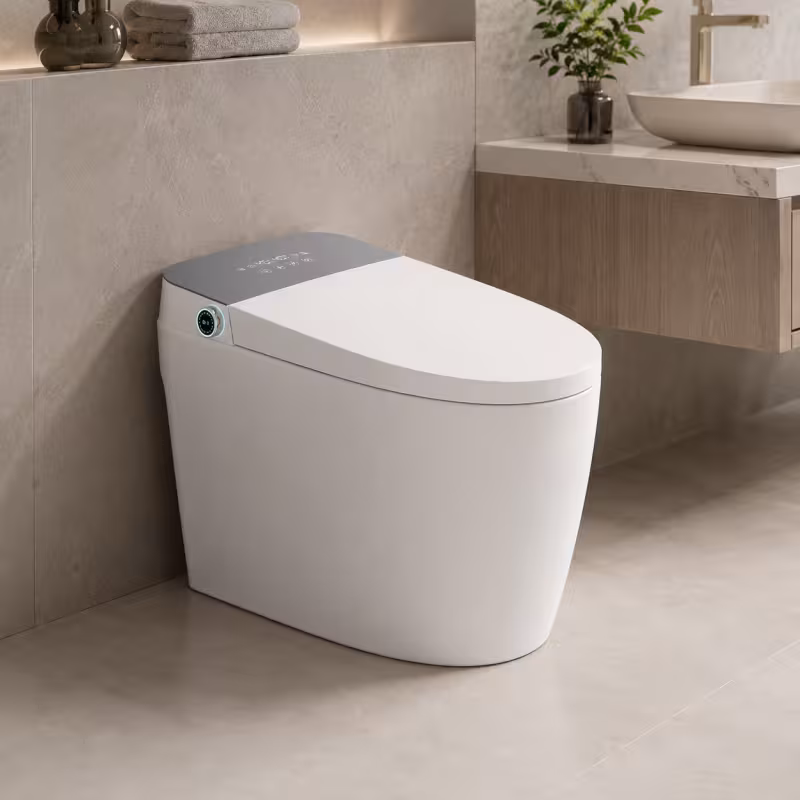Toaleta YUKON, Versiunea Standard, Cu Design Modern, Alb