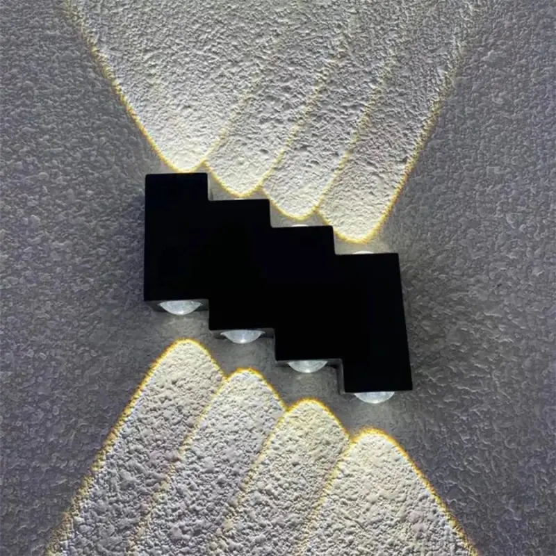 Previzualizare 3: Aplica LED de Exterior Aeetes, 8W, Metal, Negru