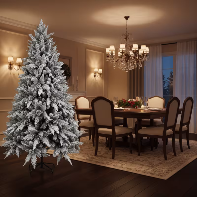 Previzualizare 3: Brad Artificial GLEIS, 300 cm, 3000 varfuri, Suport Metalic, Verde