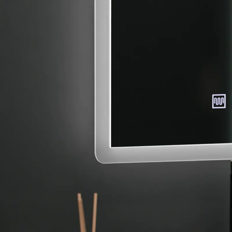 Previzualizare 4: Oglinda LED Rentagulara, 80x60cm, Touch VENERA , Sistem Dezaburire,Dimabila