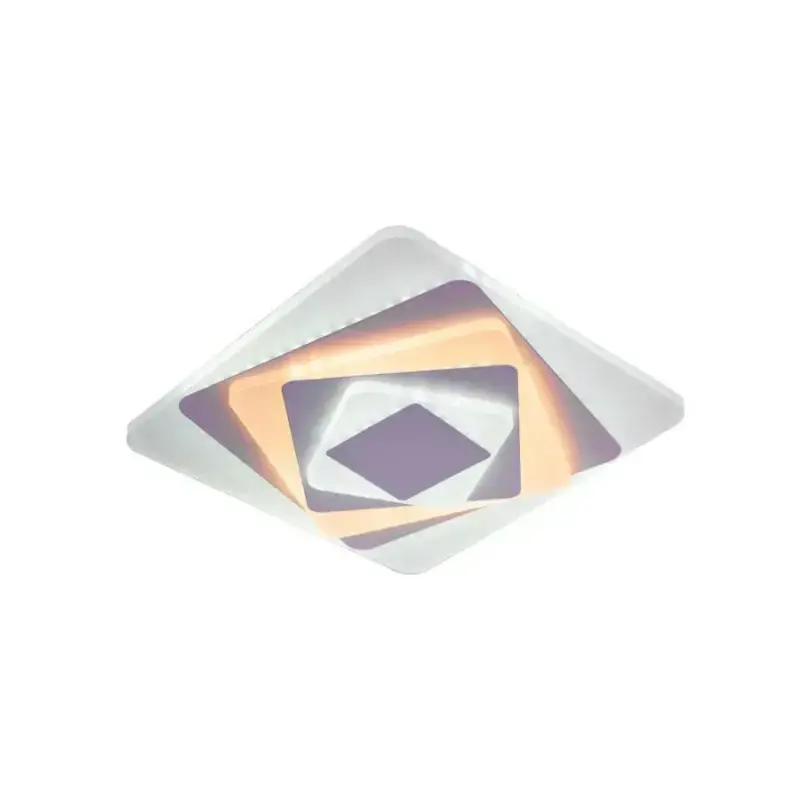 Previzualizare 3: Lustra LED FLORENSIA, 34W, lumina Rece/Calda/Neutra, Alb