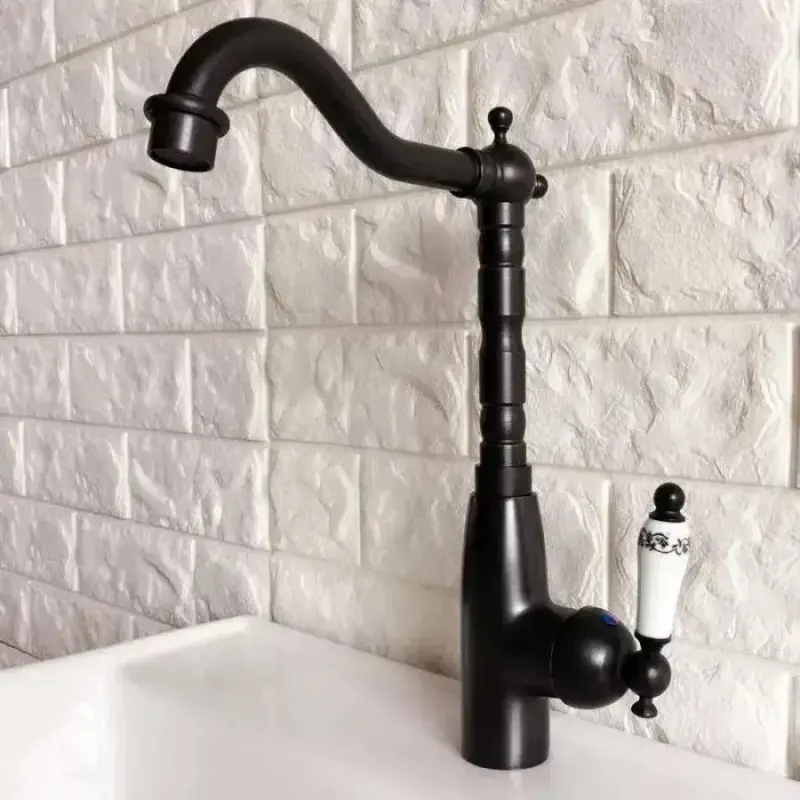 Previzualizare 2: Baterie Bucatarie, Alama Sanitara, Negru, OD/2051