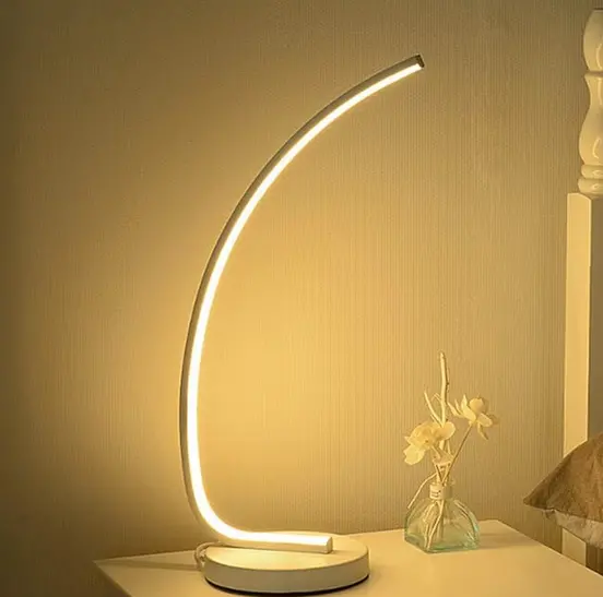 Previzualizare 3: Veioza LED Nemesis, 14W, Lumina Rece/Calda/Neutra, Metal si Acril, Alb