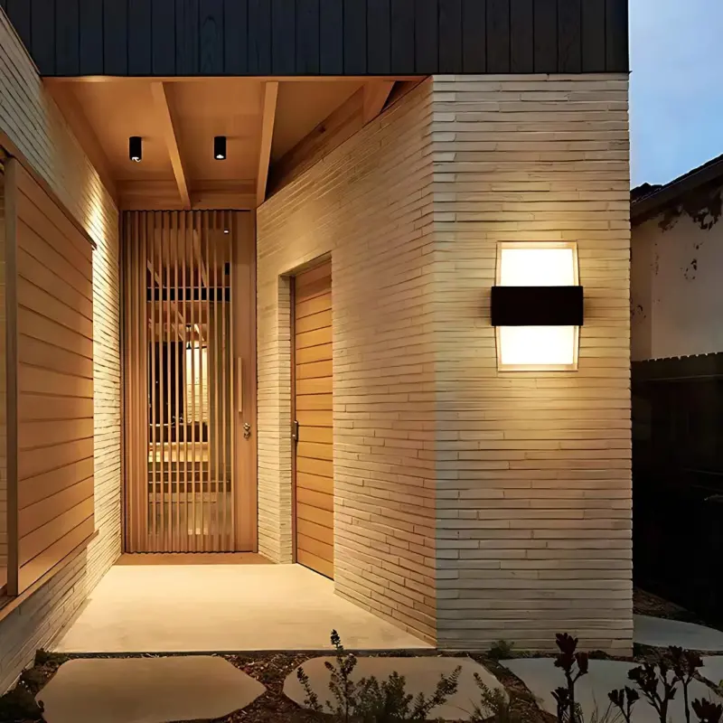 Previzualizare 2: Aplica LED Exterior AMIRA, 2 Surse de lumina, Lumina Calda, Negru