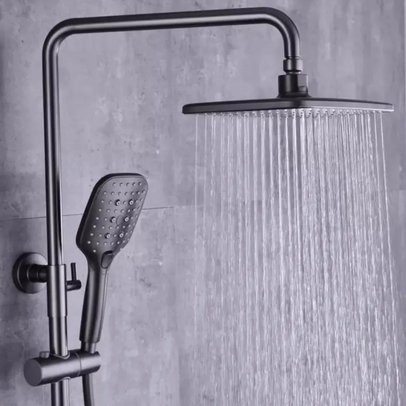 Previzualizare 3: Coloana Dus, Alama Sanitara, Satinat, 9810N