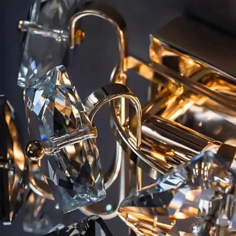 Previzualizare 3: Aplica Yasmina 2xE14, Metal si Cristal, Crom