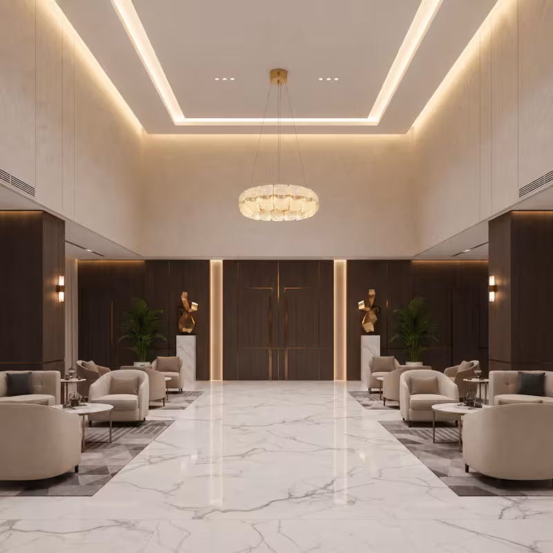 Previzualizare 3: Lustra Cristal MAYON Magno, 60x60cm, 3000K/4000K/6000K, 160W, Metal si Acrilic, Auriu