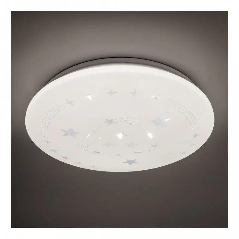 Previzualizare 2: Plafoniera LED Stele 23 cm, 22W, 3000K / 4000K / 6000K, Alb, Metal si Acril