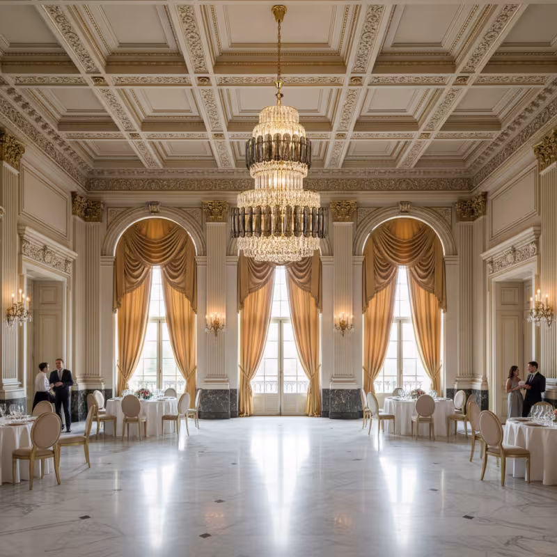 Previzualizare 2: Candelabru Cristal VELIOR Supremo 40xE14, D100 cm, Auriu, Inaltime Reglabila, Metal si Cristal
