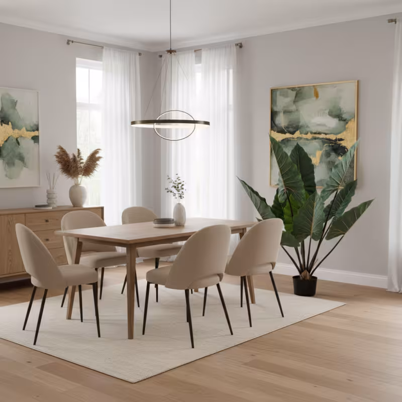 Previzualizare 2: Planta Artificiala Tip Alocasia Cu Frunze Late, 120 cm, Verde