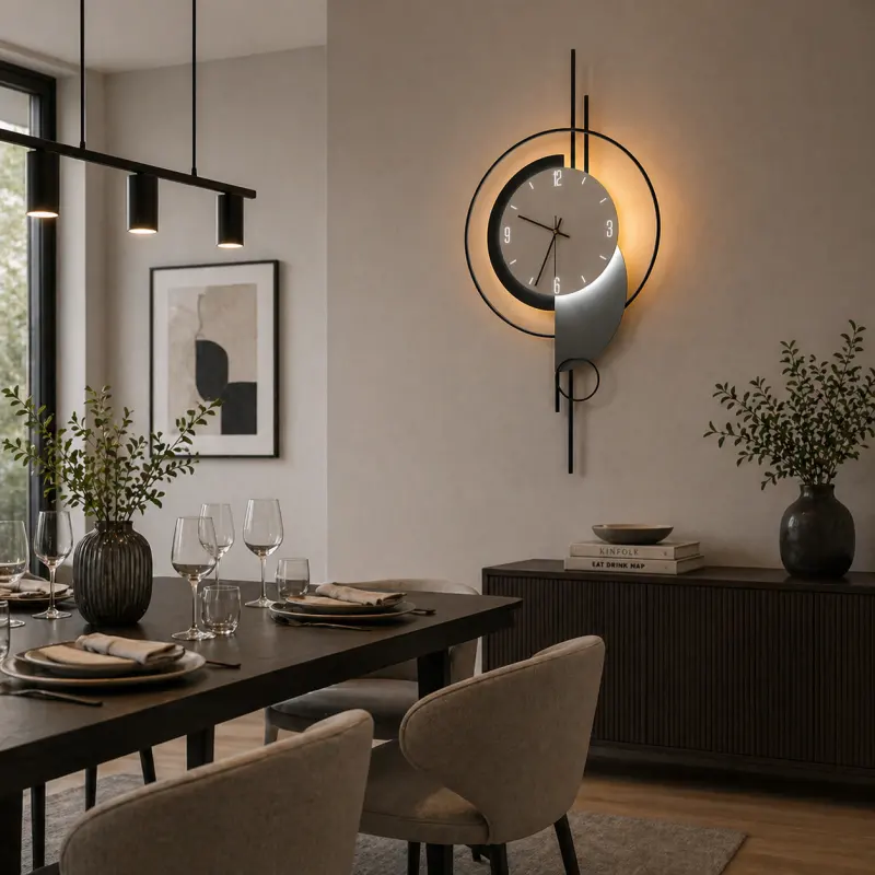Previzualizare 2: Aplica LED Decorativa ARTY 80x40 cm Lumina Rece/Neutra/Calda Negru
