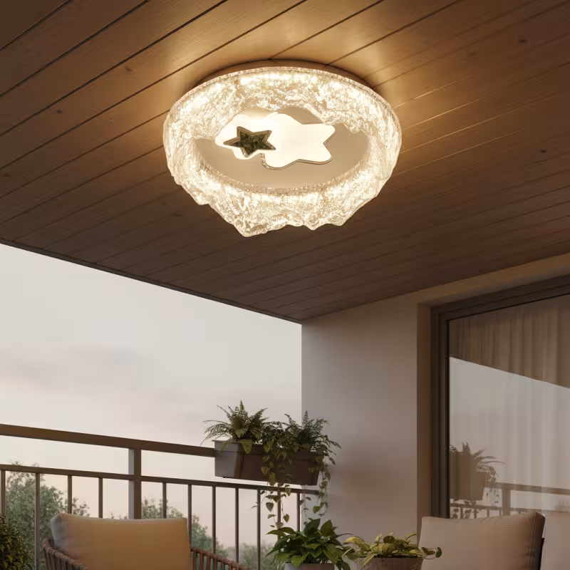 Previzualizare 3: Lustra LED Petito, 21W, Diametru 18cm, Lumina Calda/Neutra/Rece, Alb, Metal si Acril