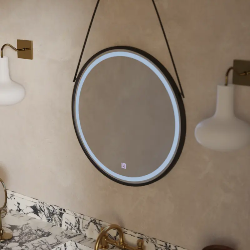 Previzualizare 4: Oglinda LED Rotunda, 60cm, Basic Touch