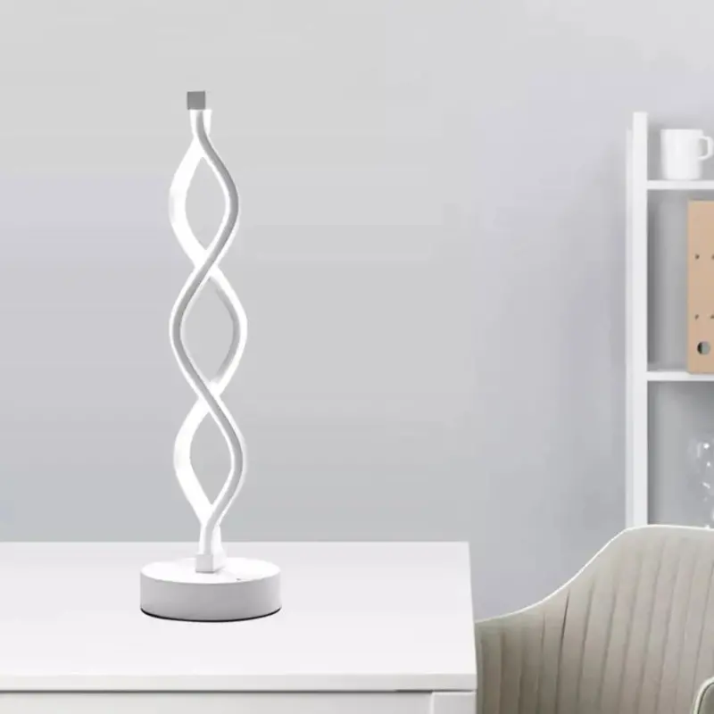 Previzualizare 2: Veioza LED Genom, 36W, Lumina Rece/Calda/Neutra, Plastic si Metal, Alb