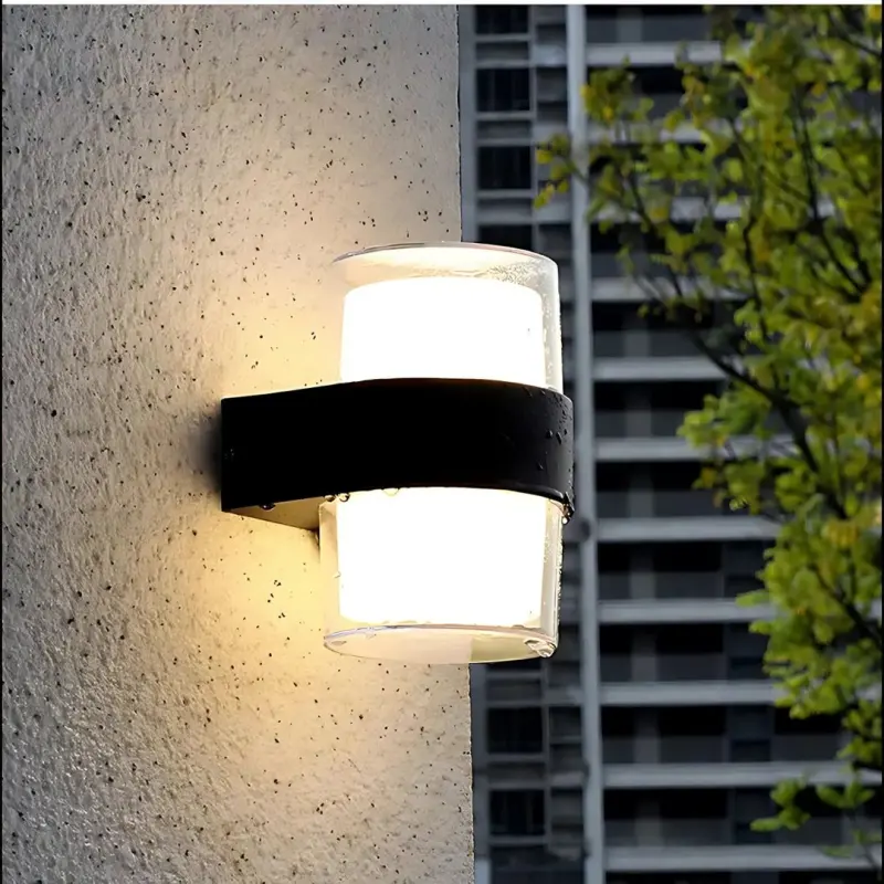 Previzualizare 4: Aplica LED Exterior MIRA, 2 Surse de lumina, Lumina Calda, Negru