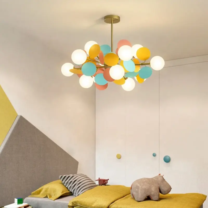 Previzualizare 2: Lustra Suspendata SVEN, 15x G9, Multicolor