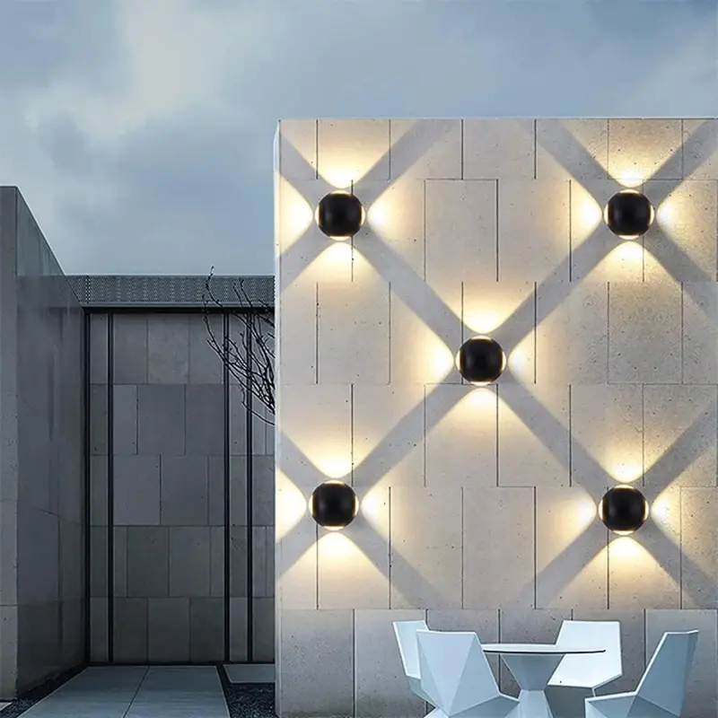 Previzualizare 3: Aplica LED AX240, Exterior, 4 Surse, 4W, Negru, 3000K