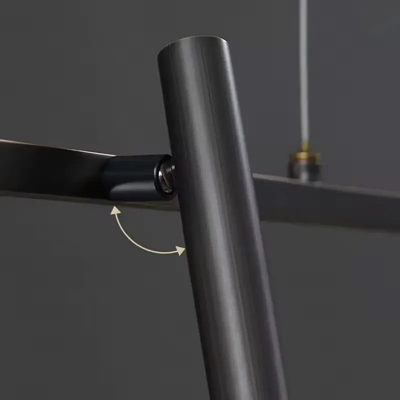 Previzualizare 4: Lustra LED cu telecomanda Harman, 23W, 6 Surse, Lumina Neutra, Negru