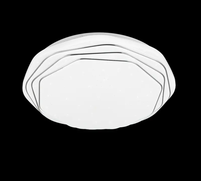 Previzualizare 4: Plafoniera PL152 LED 35 cm, 31W, 3000K / 4000K / 6000K, Alb, Metal si Acril