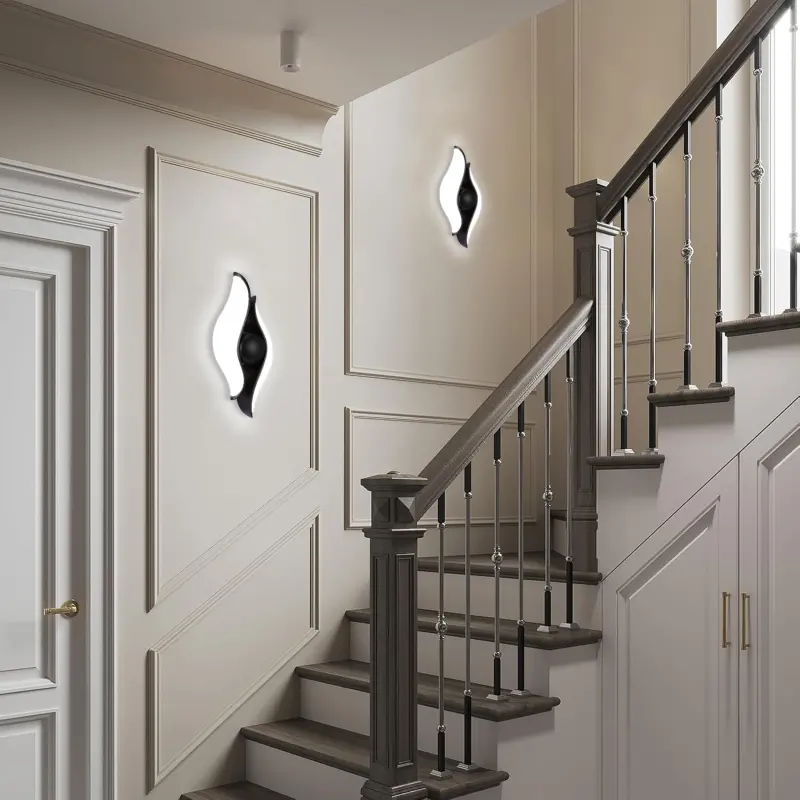 Previzualizare 2: Aplica LED AX215, Exterior / Interior, 2 Surse, 12W, Negru, 3000K