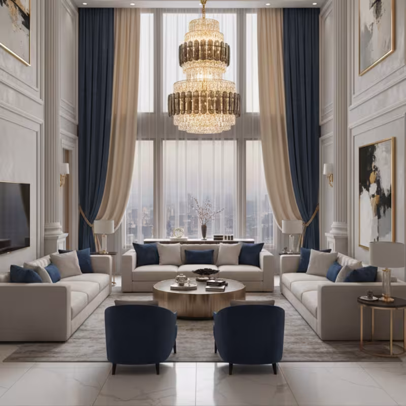 Previzualizare 3: Candelabru Cristal VELIOR Supremo 40xE14, D100 cm, Auriu, Inaltime Reglabila, Metal si Cristal