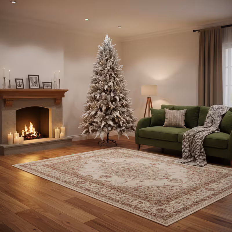Previzualizare 2: Brad Artificial GLEIS, 300 cm, 3000 varfuri, Suport Metalic, Verde