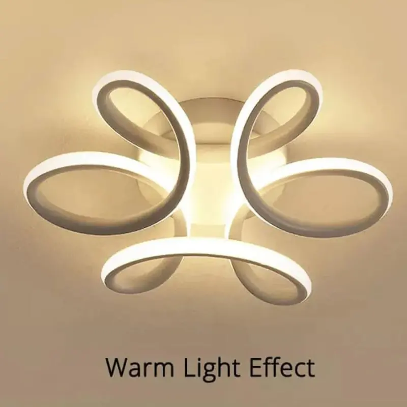 Previzualizare 2: Lustra LED PANZEA 36W, lumina Rece/Calda/Neutra, Alb