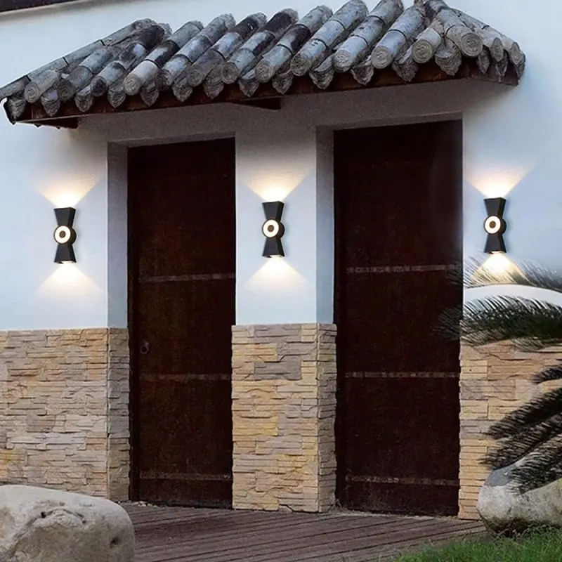 Previzualizare 3: Aplica LED de Exterior AX161, 7W, Metal, Negru