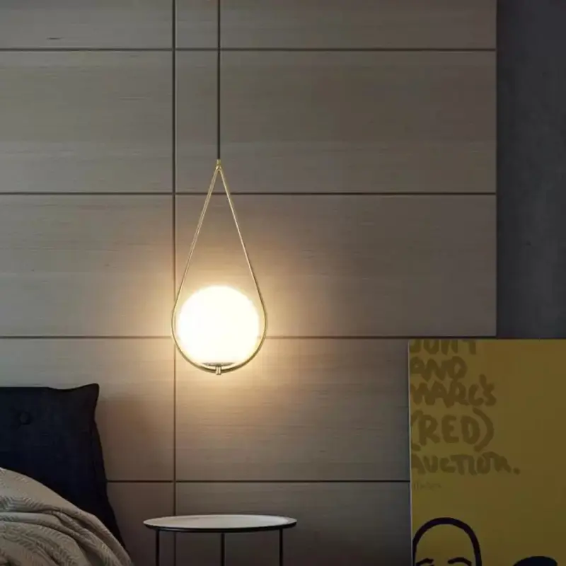 Previzualizare 2: Lustra LOFT Haven, 1x E27, Alb Auriu, Metal, Inaltime Reglabila