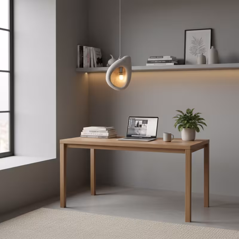 Previzualizare 4: Lustra Moderna FOAMER, 35 cm, Suspendata, 1x E27, Alb, Metal si Spuma, Inaltime Reglabila