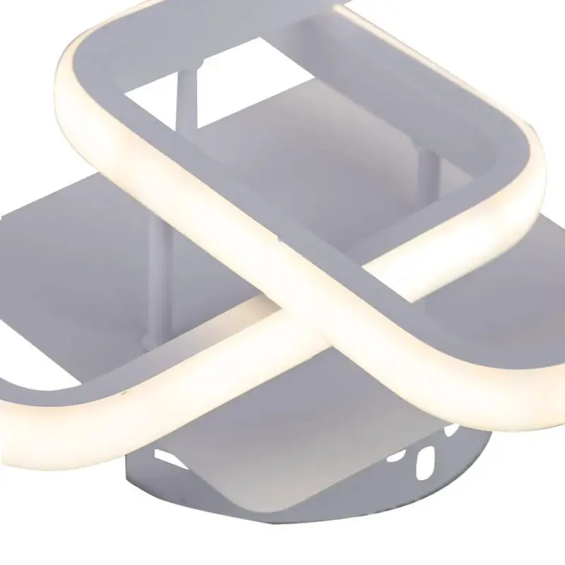 Previzualizare 4: Lustra LED LILIA 20W, 2 Patrate, lumina Rece/Calda/Neutra, Alb