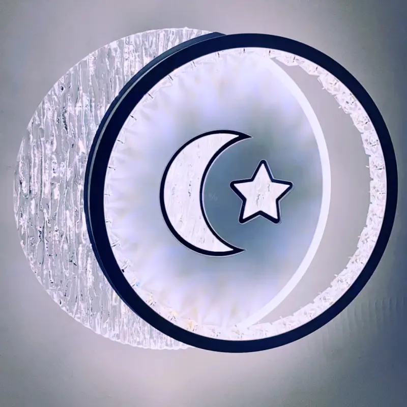 Previzualizare 4: Lustra LED PERU 34W, 2 Cercuri, lumina Rece/Calda/Neutra, Alb