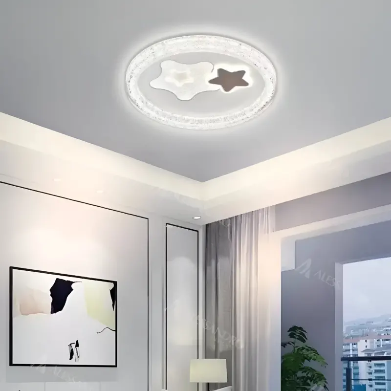 Lustra LED SKYForma Nexen, 61W, lumina Rece/Calda/Neutra, Negru