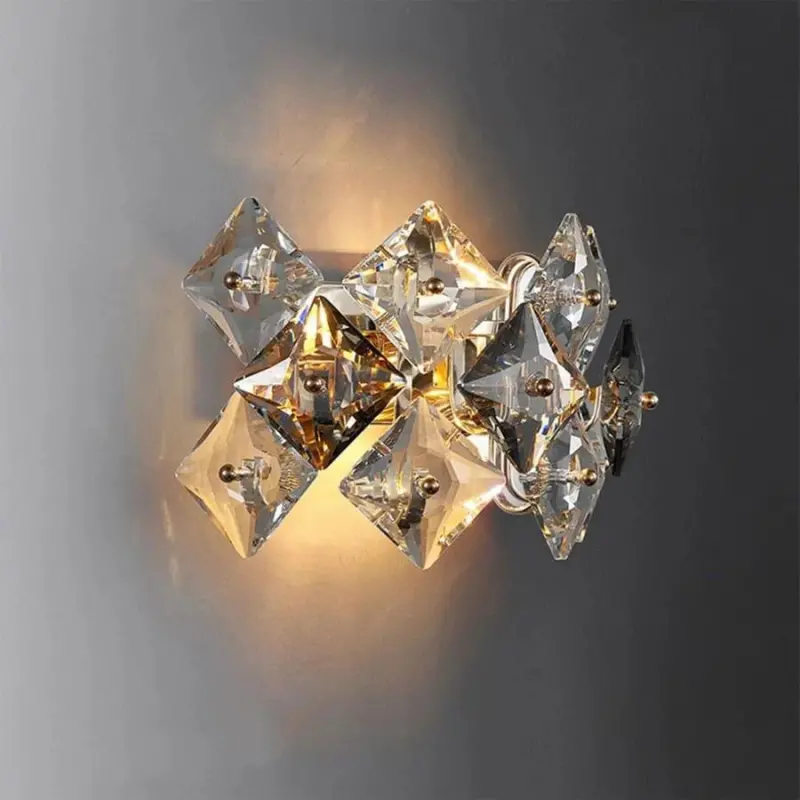 Previzualizare 3: Aplica Zarina 2xE14, Metal si Cristal, Auriu