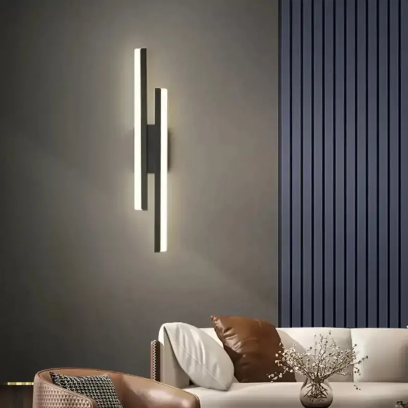 Previzualizare 2: Aplica LED Lyra, 18W, Acril, Alb Negru