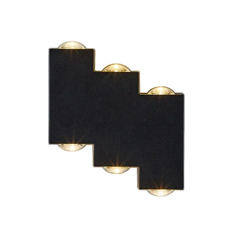 Previzualizare 2: Aplica LED AX232, Exterior, 6 Surse, 6W, Negru, 3000K