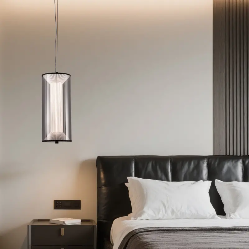 Previzualizare 4: Lustra LED Suspendata cu Telecomanda 29W, Orin, 1 element, Inaltime Reglabila, Lumina Calda/Rece/Neutra, Alb, Meta