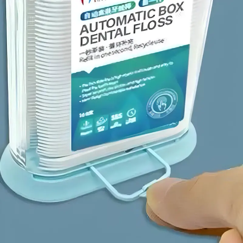 Previzualizare 2: Set 100 buc Scobitori cu ata dentara cu cutie disposal