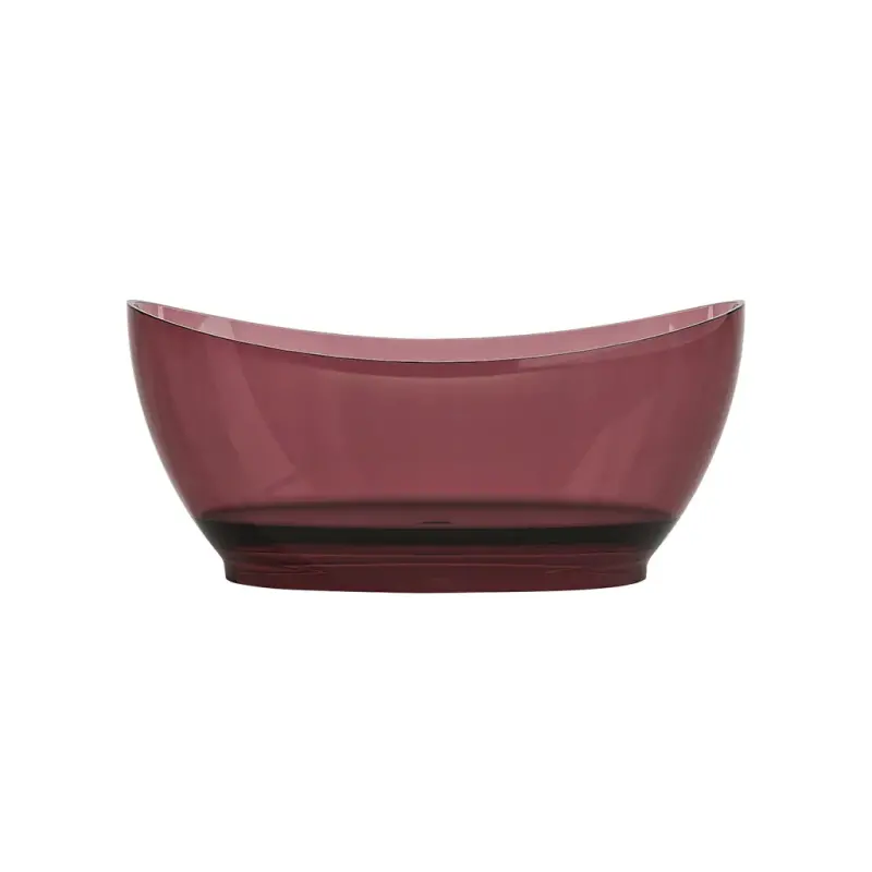 Previzualizare 2: Cada Freestanding, Ovala, Burgundy Red, Rasina, 170x78x67cm
